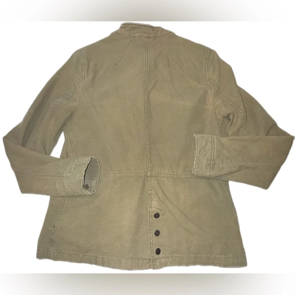 Free People Olive Green Utility Jacket Size Medium army jacket